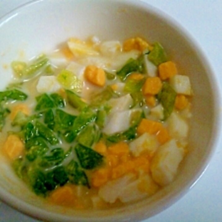 離乳食中期 レタスとゆで卵のミルク煮 レシピ 作り方 By ましゅりり 楽天レシピ 離乳食中期 レタスとゆで卵のミルク煮 レシピ 作り方 By ましゅりり 楽天レシピ